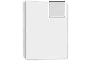 ‎KOPIERLADEN KARNATH GMBH Bindekarton/Deckblatt/Rückblatt, weiß 240 g/m² DIN A4, 100 Stück in Lederoptik - Einbanddeckel für Bindungen, Umschlagmaterial