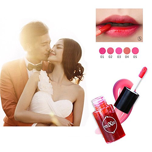 ROPALIA 2 In 1 Waterproof Long Lasting Magic Dyeing Liquid Lip Gloss Blusher Water Tint - 3