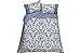 Heart of House Antoinette Blue Bedding Set - Kingsize.