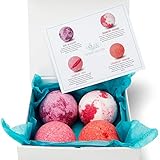 ECOLÓGICO Y SIN CRUELDAD ANIMAL - Nuestras bombas de baño vienen en una lujosa caja de regalo de material reciclado haciéndola el regalo de navidad perfecto para amigos, familiares o para uno mismo.
