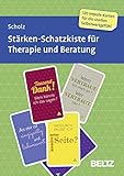 Stärken-Schatzkiste für Therapie und Beratung: 120 Karten mit 16-seitigem Booklet in stabiler Box, Kartenformat 5,9 x 9,2 cm (Beltz Therapiekarten)