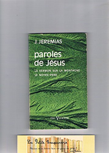 Pdf Paroles De Jesus Le Sermont Sur La Montagne Le Notre - 