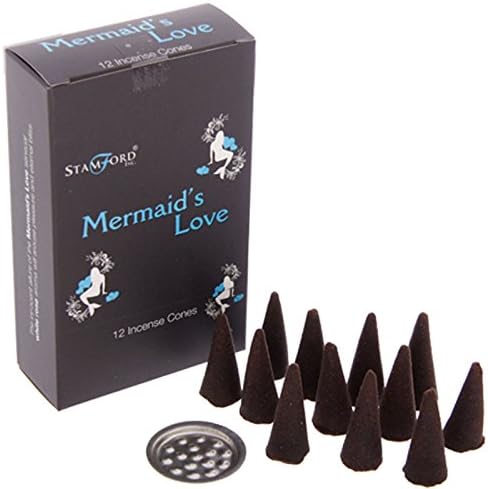 Stamford Black Incense Cones 144 (12 Boxes, 12 Cones) or Mixed Sampler Pack (MERMAID'S LOVE)