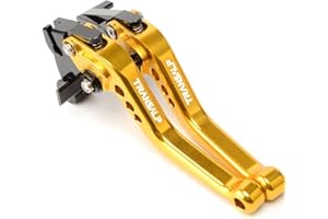 MTCRIGHTER Per HONDA XL750 TRANSALP 2023-2024 Accessori in lega di alluminio CNC Leva frizione freno corta (Gold)