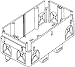 Produktbild Rehau Elektro.Inst. signo ZB Geräteeinbaudose Doppeldose signo BA;signo BK;signo BS;signo FBK Einbaudose für Geräteeinbaukanal 4007360065348