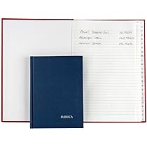 Rubrica Telefonica Blasetti A5 - 96 Fogli, Copertina Cartonata, Colori Assortiti