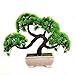 Produktbild Rocita Mini Kunstn Bonsai-Baum-Simulation Gast-Gruß Kiefer Künstliche Pflanzen für Home Office Decor