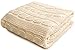 Wallaboo Baby Blanket Noa (70 x 90 cm, Ivory Cream)