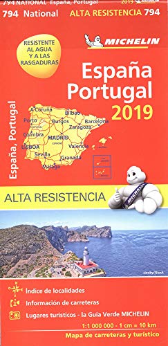 Télécharger Kindle livres à iPad gratuitement Carte Portugal, Espagne Indéchirable Michelin 2019 by author 2067236946 ePub
