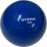 Avessa Tonıng Ball Pilates Ağırlık Topu 1 Kg Ptb-20