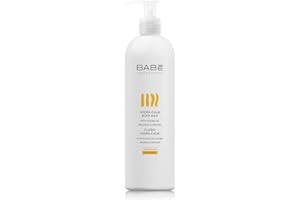 LABORATORIOS BABE Laboratorios Babé - Fluido Corporal Hidra-Calm 500 ml, Con Aceite de Jojoba y Manteca de Karité, Hidratante, Nutritivo, Protección Epidermis, Piel Sensible y Delicada, Alivio Inmediato,