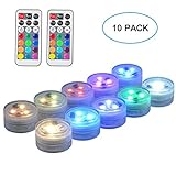 ✔ 【Superhelle Multicolor-LED-Bastelleuchten】 Jedes LED-Teelicht wird mit 5 LEDs geliefert (1 LED Pure White + 1 LED Pure Warm White + 3 SMD5050 RGB LED). Es wird heller als alle Lichter, die Sie anzeigen IR-Fernbedienung mit 21 Tasten innerhalb von 10 Metern Entfernung, 13 verschiedene statische Modi, mehrfarbig und 4 dynamische Farbwechselmodi (Flash / Strobe / Fade / Smooth)
