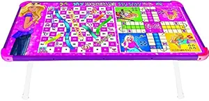 Zitto Barbie Multipurpose Wooden Gaming Foldable Table