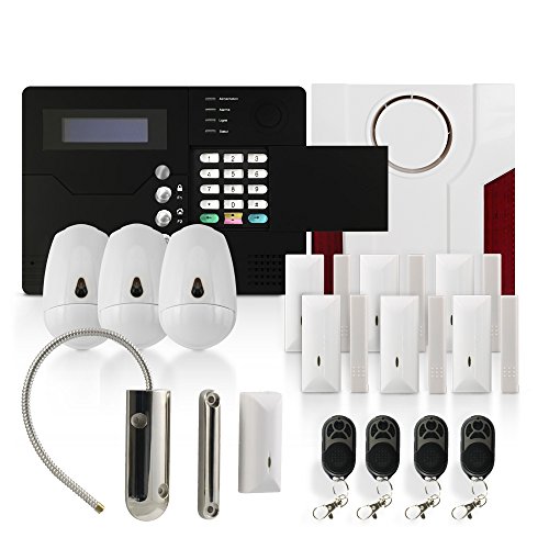 Atlantic'S NM-STV-KIT1 Alarme Maison sans Fil GSM Application Smartphone St-V Kit Max 1 (MD-334R), Noir