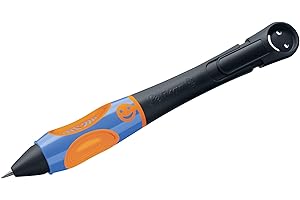 ‎PELIKAN Pelikan griffix Druck-Bleistift für Rechtshänder, mit HB Mine, Neon Black, 1 Stück