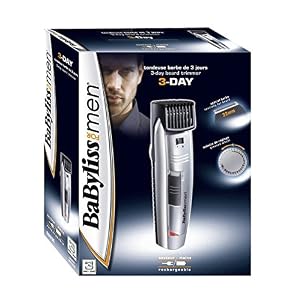 Babyliss E825E 3 Day Beard Trimmer – Silver - Image 4