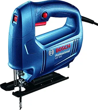 Bosch 06015A80F0 GST 650 Professional Jigsaw Blue