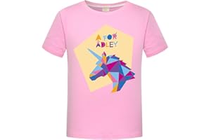 OAIXIUR Adley Merch Cotton T-Shirts for Girls Aged 3-13 Years