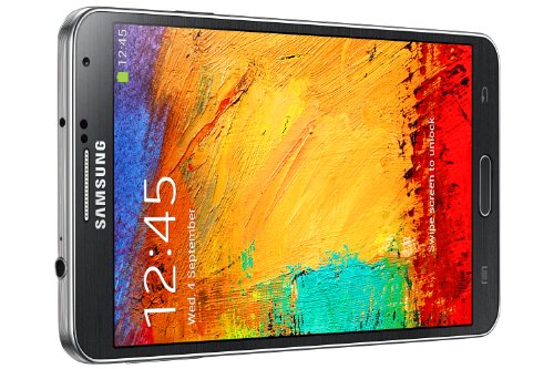 Samsung Galaxy Note 3 Smartphone (14,5 cm (5,7 Zoll) AMOLED-Touchscreen, 2,3GHz, Quad-Core, 3GB RAM, 13 Megapixel Kamera, Android 4.3) schwarz
