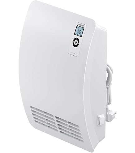 Kalia Electric Dry Inertia Ceramic Radiator – 2000W, Heats Up To 30m², LCD Screen, 4 Modes, French Design, White, 100x12.5x45.5cm-1042666