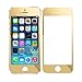 Produktbild Tonsee Bunten Überzug gehärtetes Glas Schutzfolie für iPhone 5 5 s 5C (gold)