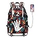 Produktbild Kinder Schultasche, Kawhi Leonard # 2 Gedruckt Basketball Rucksack Junior High School-schüler Toronto Raptors Druck Rucksack Lässig Rucksack 2