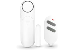 TOWODE Door Alarm Sensor with SOS Alarm, Wireless Door Sensor 120dB Alarm 3 Modes Door Sensor Alarm for you home, Garage Shed Alarm, Kids and Pets Security