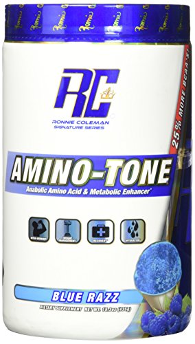 Preisvergleich Produktbild Ronnie Coleman Amino-Tone Blue Razz (390g)
