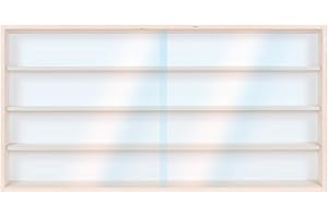 Alsino v-80.4 a expositor de pared Collectors – Vitrina Mueble de madera con ranuras