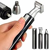 Electric Shaver LuckyFine Rotary Rechargeable Clippers Mini Nose Hair Trimmer Travel Foil Shavers for men/beard trimmer/male shaver
