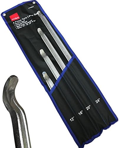 Hilka 4 Piece Motorcycle Tyre Lever Set 12", 16", 20" & 24"