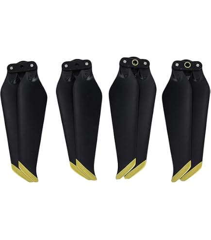 4 Eliche A Sgancio Rapido Silenziose Per DJI Mavic 2 Pro/Zoom – Modello 8743 (Punta Argento)