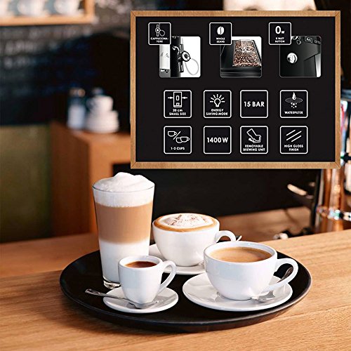 Melitta E 957-204 Kaffeevollautomat Caffeo Solo und Perfect Milk Designedition Edelstahl, schwarz - 7