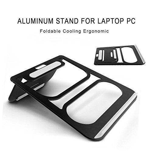 Eletrand Aluminium Cooling Notebookhalterung Laptopständer für MacBook / MacBook Air / MacBook Pro / Notebooks - 2