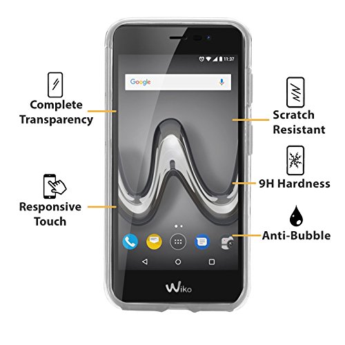 BUYUSÂ® Custodia full body Wiko Tommy 2 , Protezione a 360Â°, Morbido TPU Case Cover Ultra Sottile, Resistente Ai Graffi - Transparente