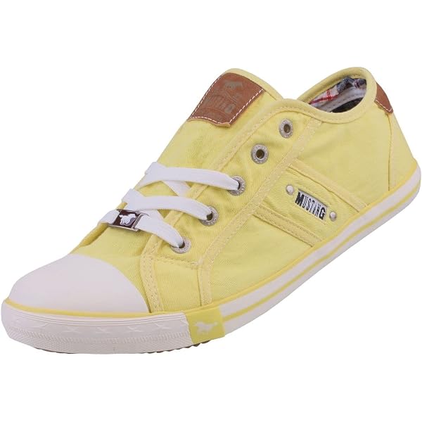 MUSTANG 1386-303, Scarpe da Ginnastica Donna, Bianco, 40 EU