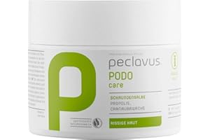 Peclavus Basic Schrundensalbe Propolis u. Canaubawachs, Salbe gegen Hornhaut und Risse an der Fußhaut, 50 ml