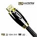 Produktbild CableSense geflochten Pro HDMI-Kabel v2.0 a High Speed Ultra HD 3D 4 K 1 m-40 m lang 1.4 a 3D 2160p PS4 Sky HD 4 K Ultra HD Ethernet Audio Return Virgin BT