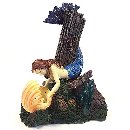 mermaid aquarium ornament