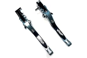 YANG HUA Leve per freno e frizione, pieghevoli e regolabile, lavorazione a CNC per Honda CB600F / CB650F, Hornet 2007, 2008, 2009, 2010, 2011, 2012, 2013.