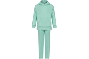 MINI MART ONLINE LIMITED Kids Gym Trackies Jogging Unisex Gym Jogging Two Pieces Lounge Sets 5/13 Years