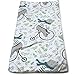 Produktbild beautiful& 4 Charlie The Bear - Blue Microfiber Bath Towels,Soft, Super Absorbent and Fast Drying, Antibacterial, Use for Sports, Travel, Fitness, Yoga 12X27.5 Inch