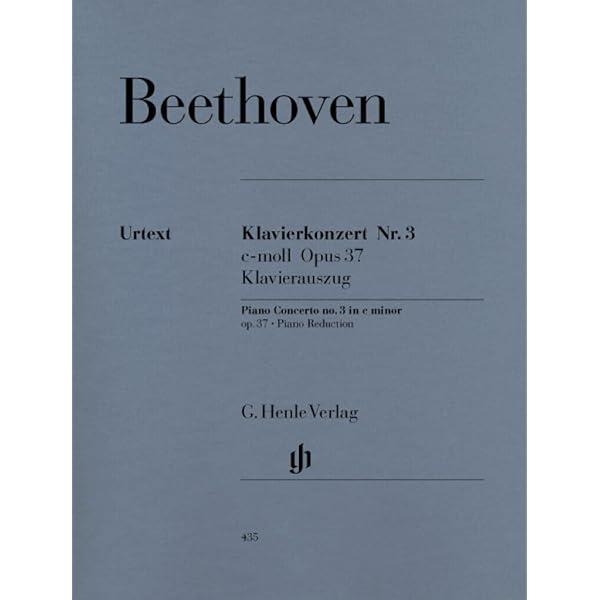 Konzert 3 C-Moll Op 37 Klav Orch. Klavier, Klavier zu 4 Händen