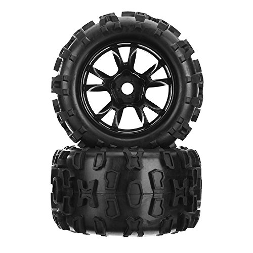 LaDicha DHK Maximus 8382-704 1/8 Wheel Tire Tyre Rim Glued Complete 2PCS RC Car Parts