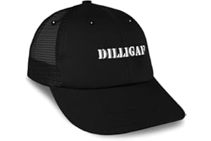 SPEEDY PET Speedy Pros Trucker Hat Baseball Cap Dilligaf Letters Cotton Dad Hats for Men & Women
