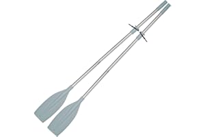 Oceansouth Remi in Alluminio con Asta Divisa e Ferma-Remi