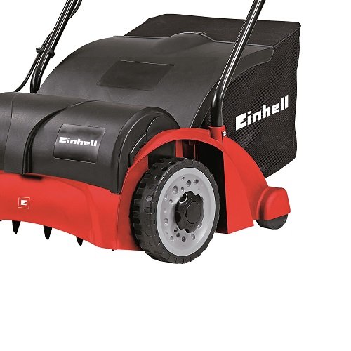 Einhell Elektro Vertikutierer-Lüfter GC-SA 1231 (1200 W, 31 cm Arbeitsbreite, 3 Arbeitstiefen bis 9 mm, 28 l Fangsack, klappbarer Führungsholm) - 9