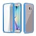 Samsung Galaxy S6 Edge Cover, REALIKE™ Premium {Imported} Ultra Thin Crystal Clear Transparent Case for Samsung Galaxy S6 Edge (Diamond Series- Blue) RS.499.00