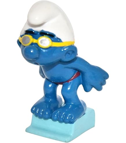 Figurine Schleich Schtroumpf Saxophone – 20436, Collection Rare Schtroumpfs