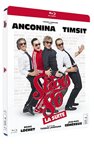 Book's Cover ofStars 80 la suite Bluray